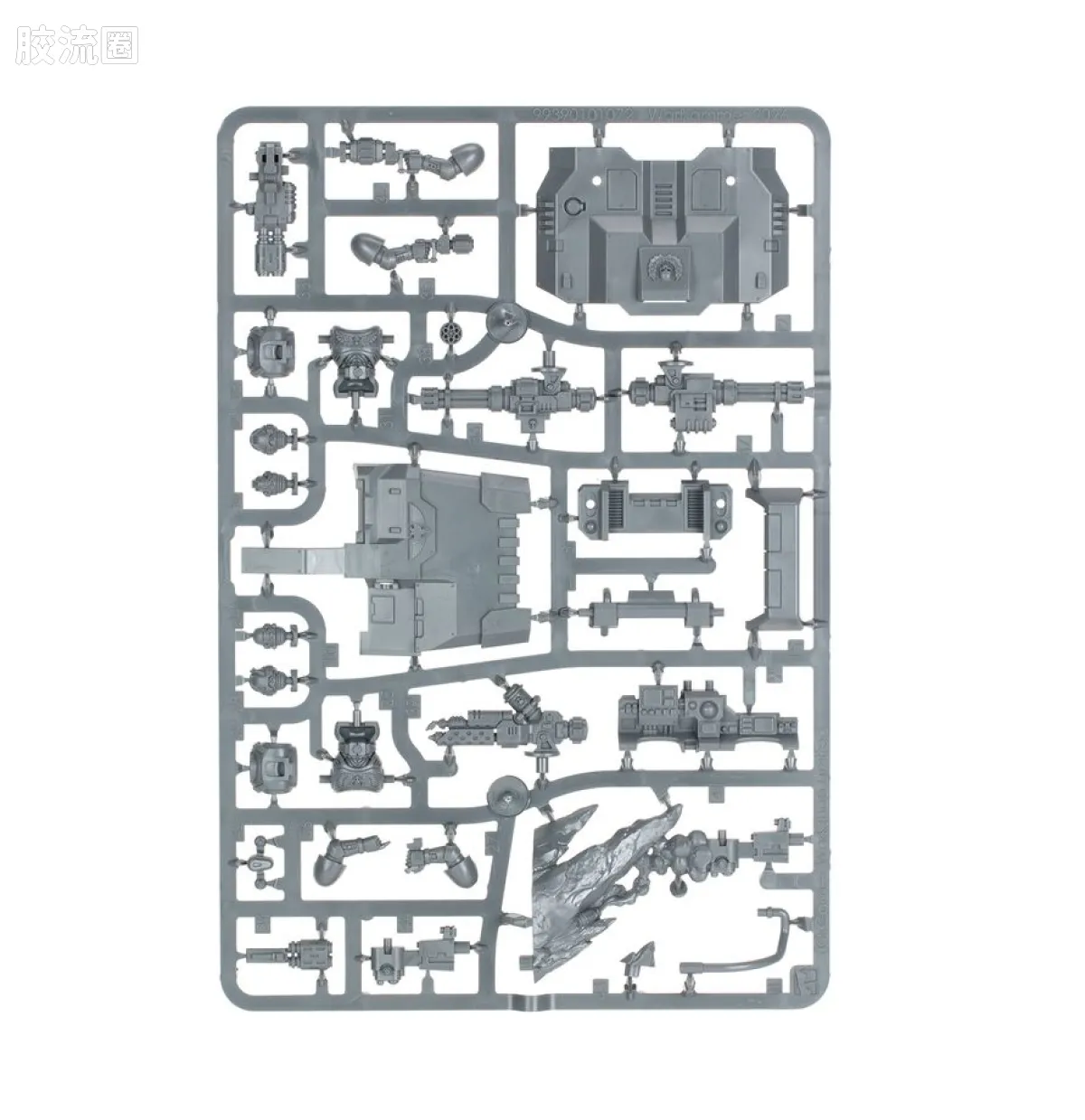 战锤40K Space Marines 星际战士通用单位 兰德速攻艇 - 图片