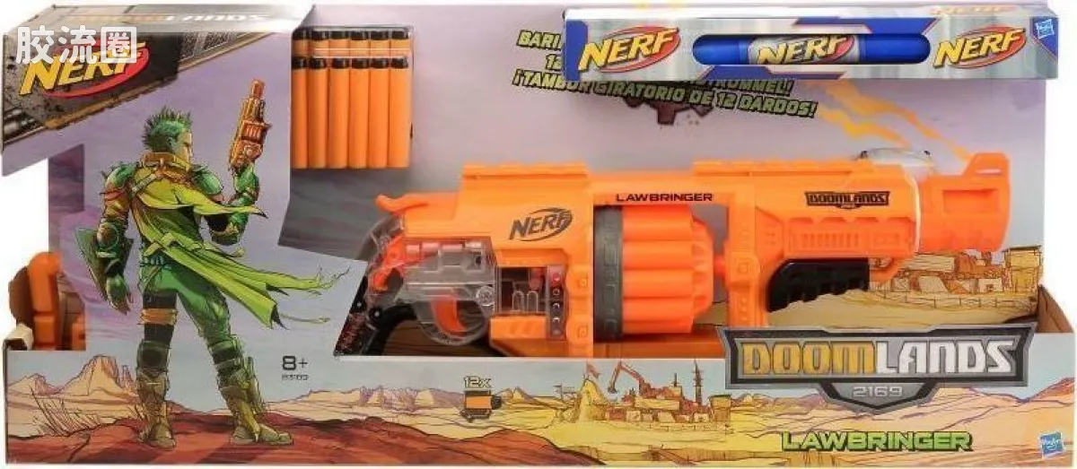 NERF DOOMLANDS 2169系列 Lawbringer 海报装