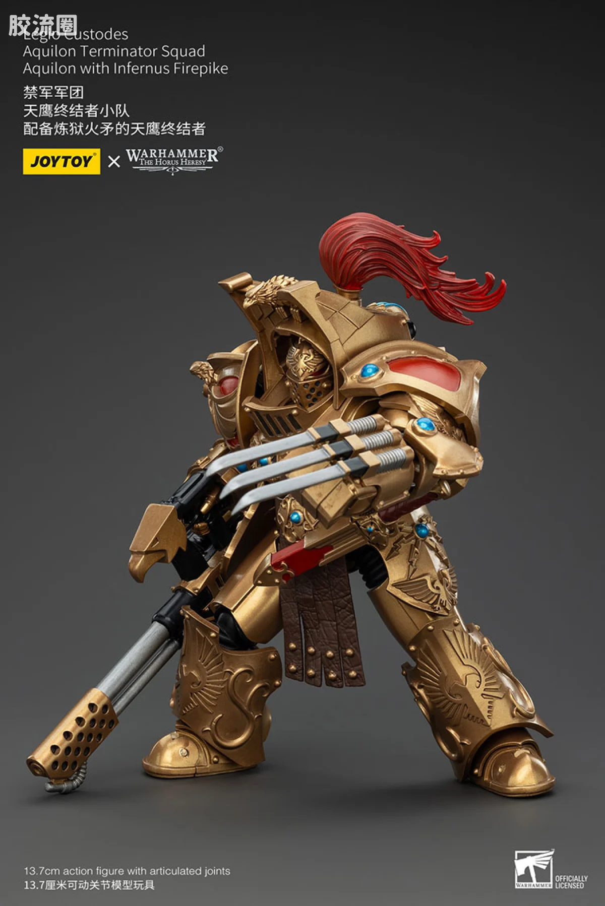 JOYTOY x 战锤40K 帝皇禁军/寂静修女会 禁军 天鹰终结者小队 - 图片
