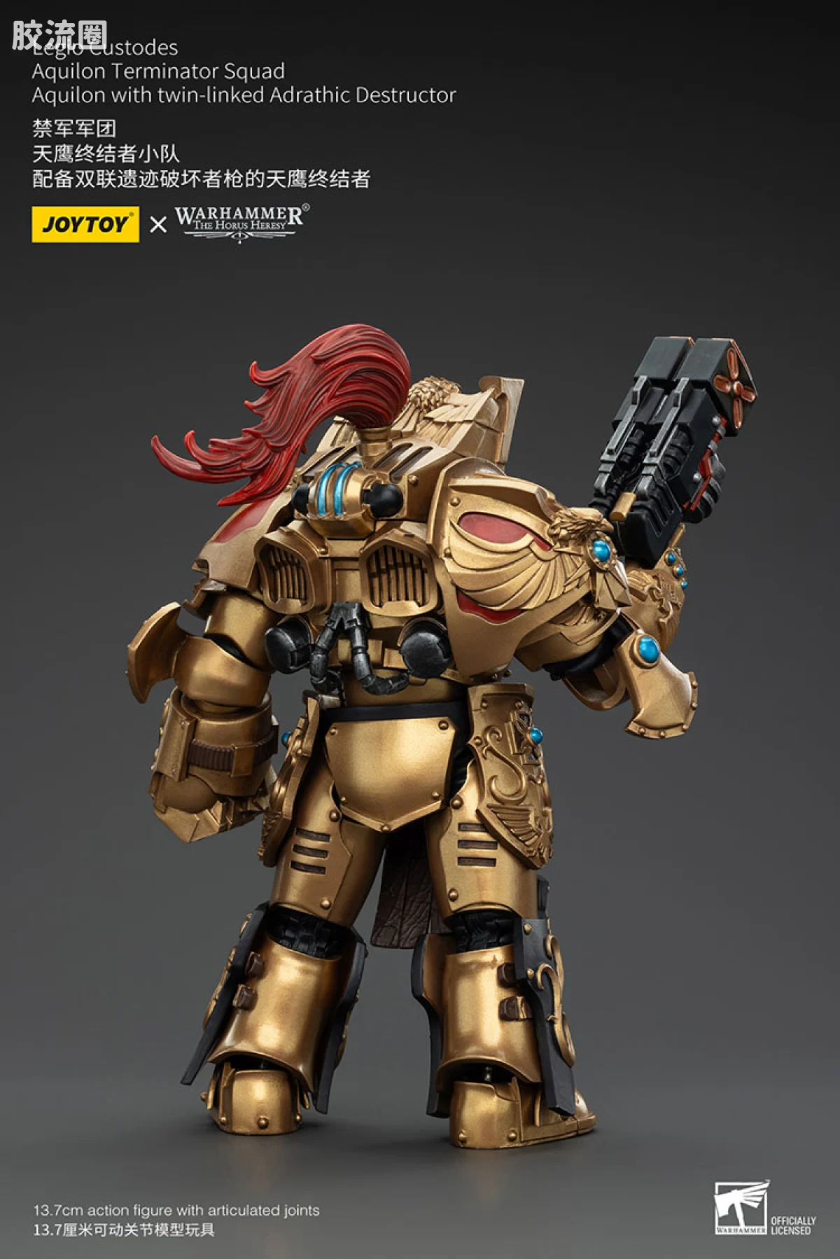 JOYTOY x 战锤40K 帝皇禁军/寂静修女会 禁军 天鹰终结者小队 - 图片