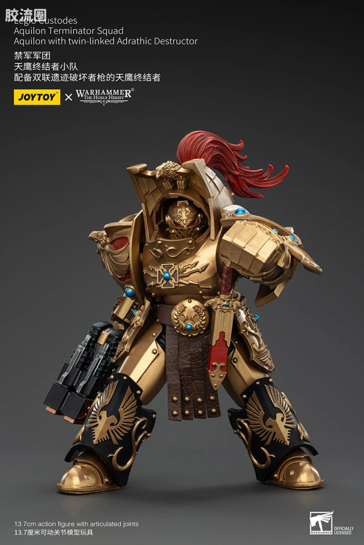 JOYTOY x 战锤40K 帝皇禁军/寂静修女会 禁军 天鹰终结者小队 - 图片