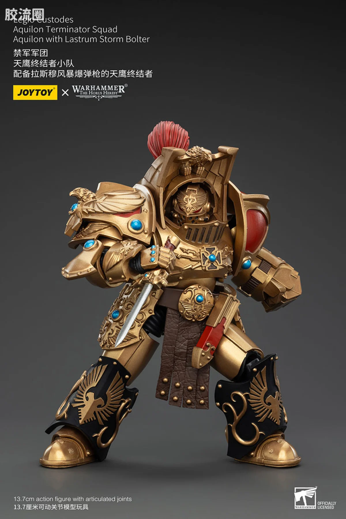 JOYTOY x 战锤40K 帝皇禁军/寂静修女会 禁军 天鹰终结者小队 - 图片