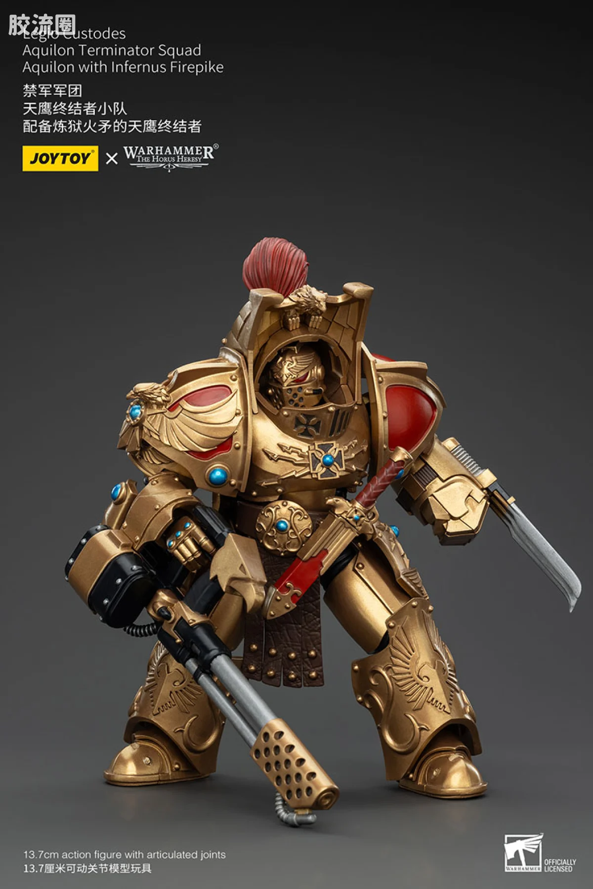 JOYTOY x 战锤40K 帝皇禁军/寂静修女会 禁军 天鹰终结者小队 - 图片