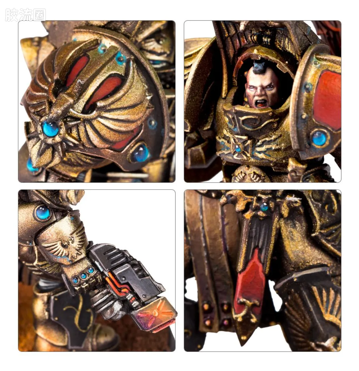 战锤40K Adeptus Custodes 帝皇禁军 禁军天鹰终结者 - 图片