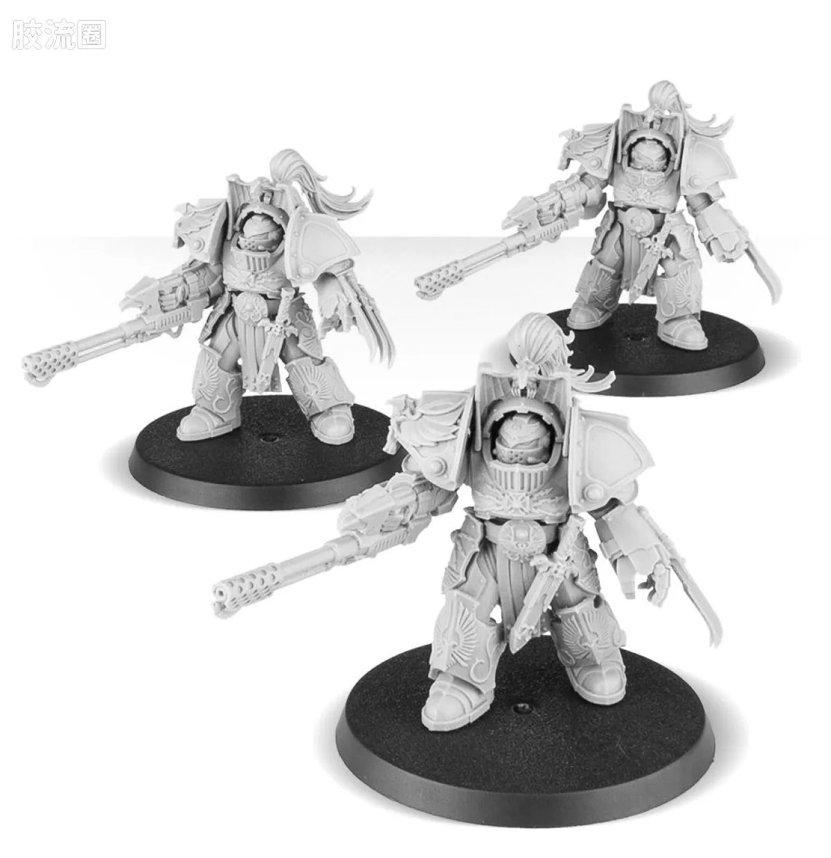 战锤40K Adeptus Custodes 帝皇禁军 禁军天鹰终结者（炼狱火枪） - 图片
