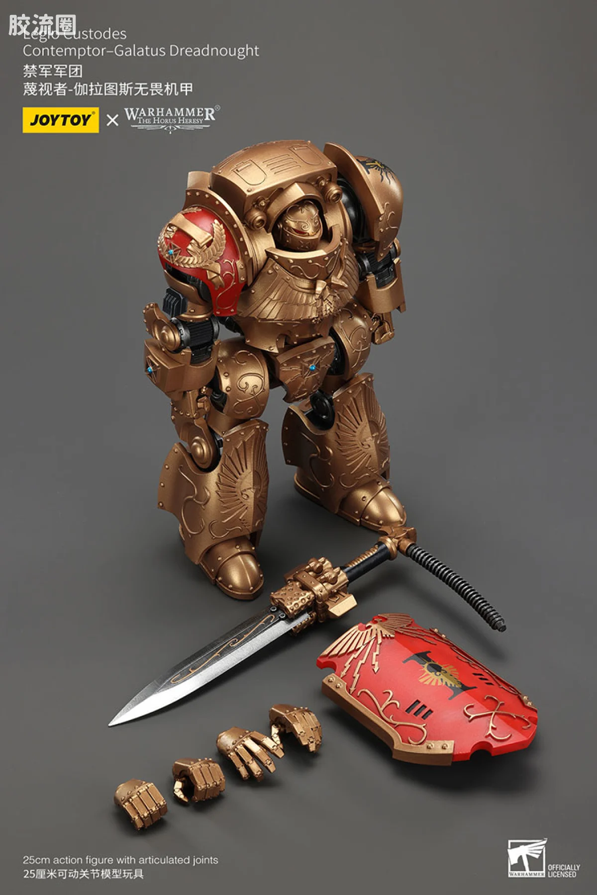 JOYTOY x 战锤40K 机甲载具单位 帝皇禁军 蔑视者伽拉图斯无畏 - 图片