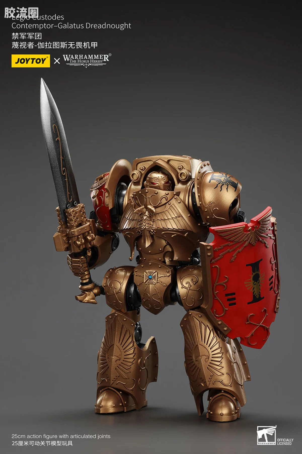JOYTOY x 战锤40K 机甲载具单位 帝皇禁军 蔑视者伽拉图斯无畏 - 图片