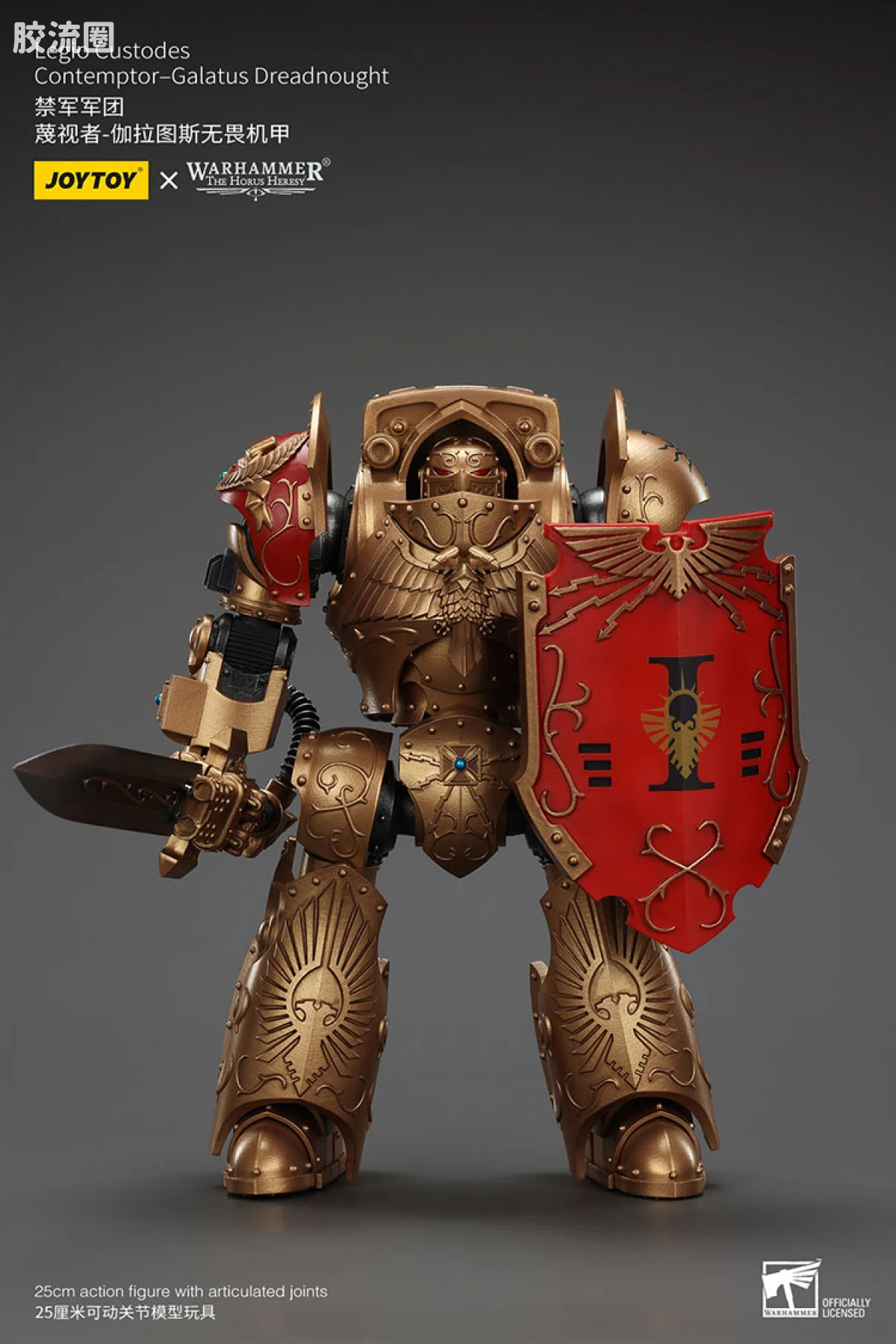 JOYTOY x 战锤40K 机甲载具单位 帝皇禁军 蔑视者伽拉图斯无畏 - 图片