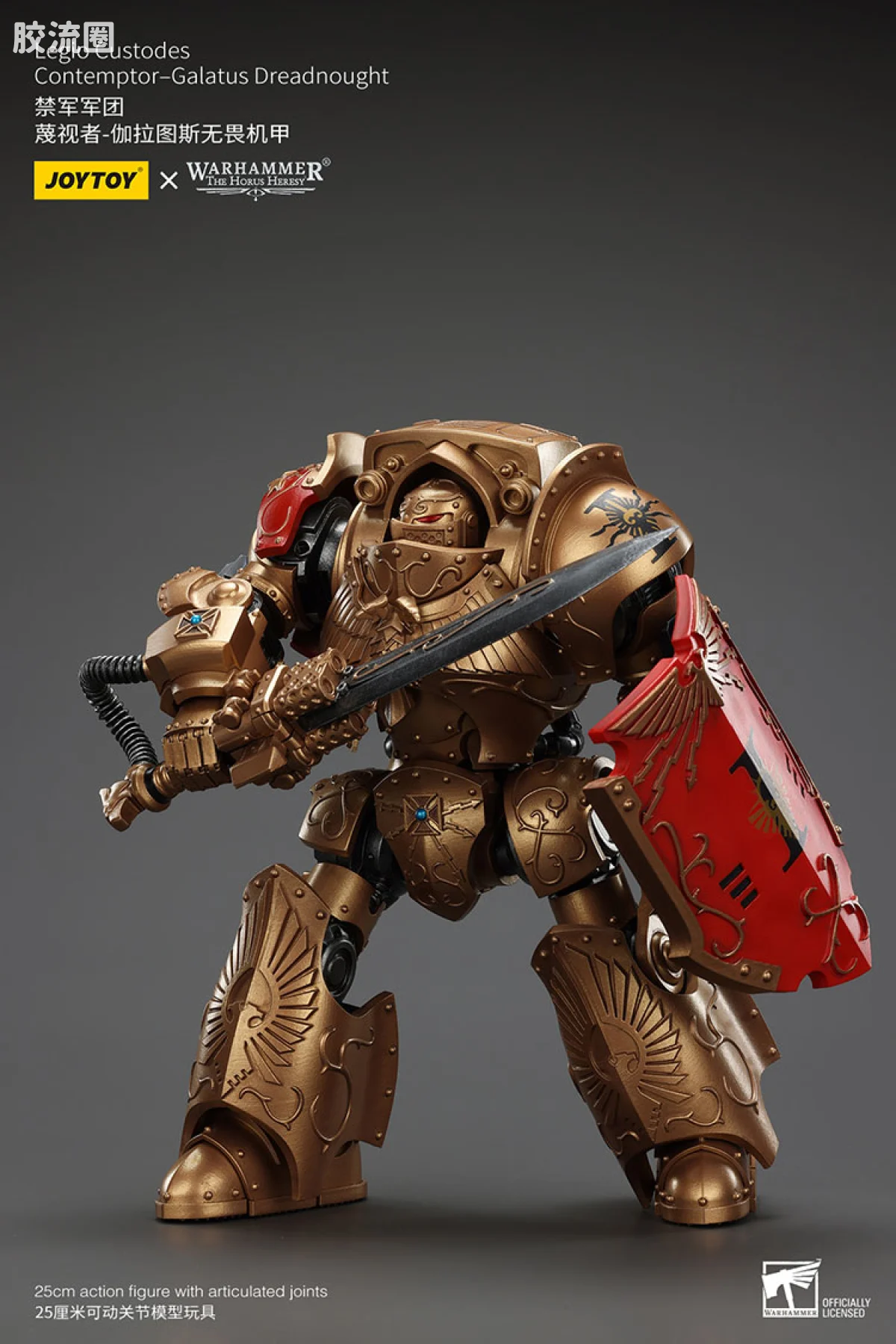 JOYTOY x 战锤40K 机甲载具单位 帝皇禁军 蔑视者伽拉图斯无畏 - 图片
