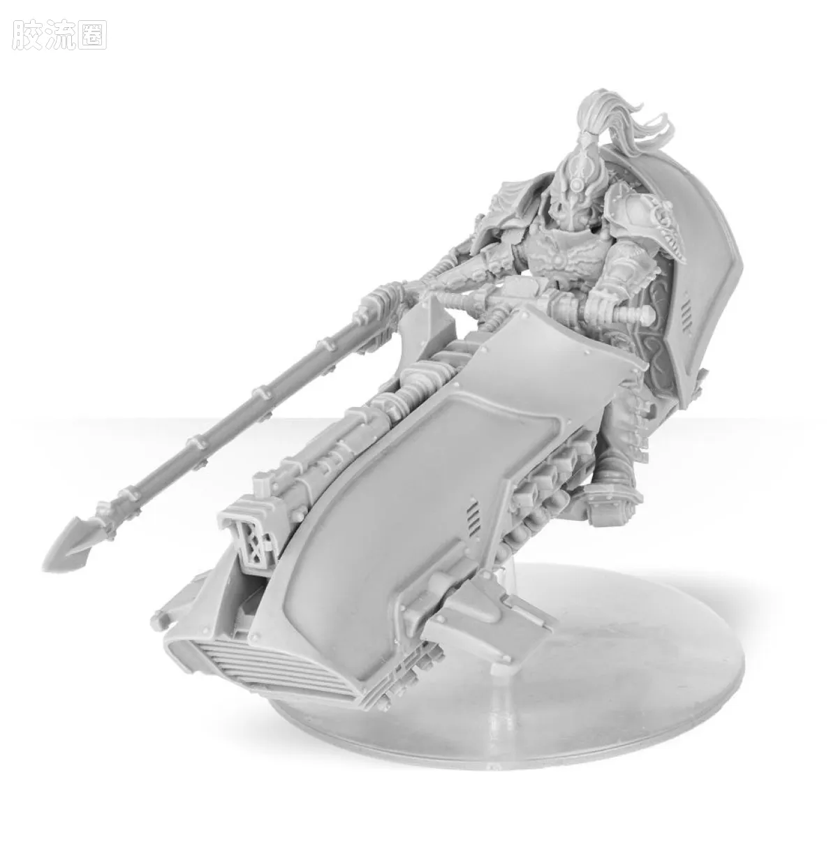 战锤40K Adeptus Custodes 帝皇禁军 禁军猎隼型喷气摩托 - 图片