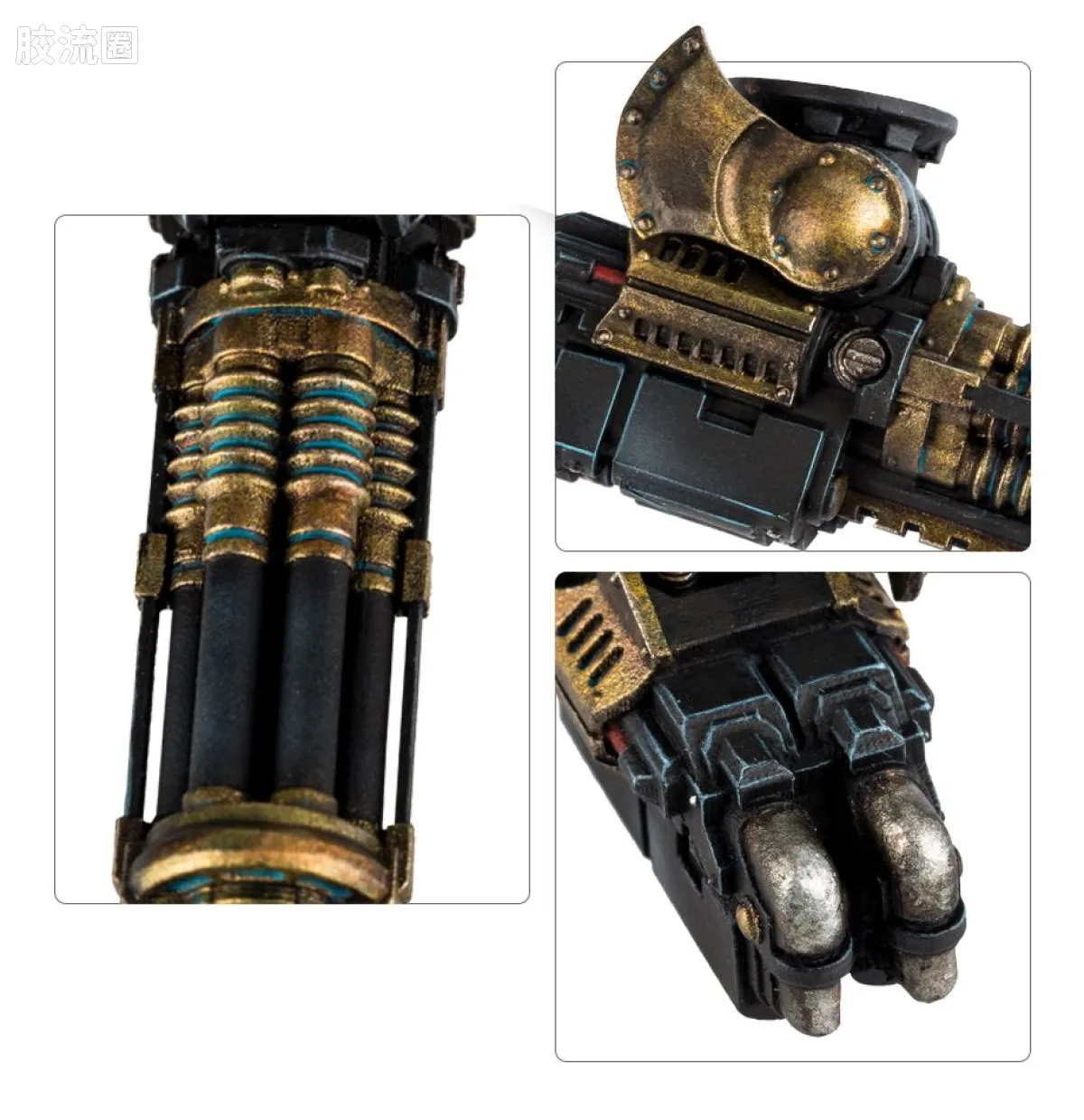 战锤40K Adeptus Custodes 帝皇禁军 禁军泰利蒙蛛式风暴炮 - 图片