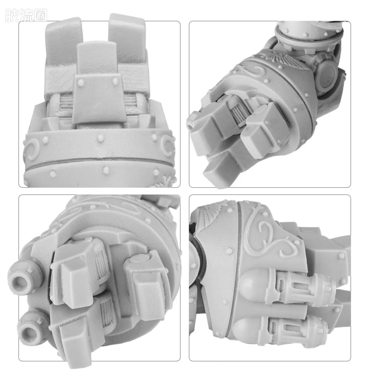 战锤40K Adeptus Custodes 帝皇禁军 禁军泰利蒙铁拳 - 图片