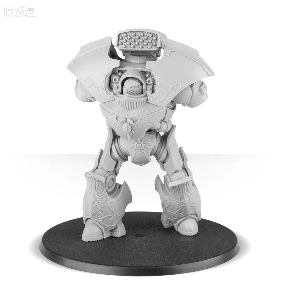 战锤40K Adeptus Custodes 帝皇禁军 禁军泰利蒙重型无畏机身 - 图片