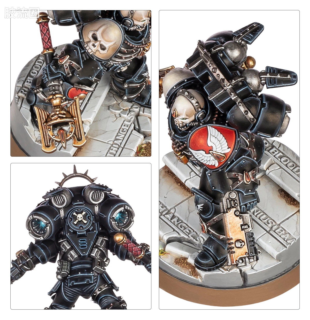 战锤40K Blood Angels 圣血天使 10版 牧师 雷马特斯 - 图片