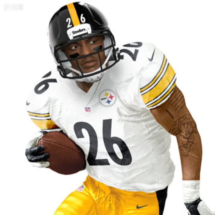 麦克法兰NFL美式足球系列玩具 Madden NFL 18 Ultimate Team Series 2 Le’Veon Bell