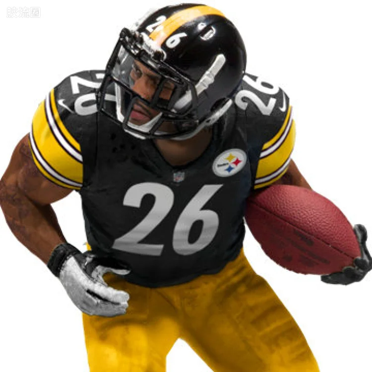 麦克法兰NFL美式足球系列玩具 Madden NFL 19 Ultimate Team Series 2 Le’Veon Bell