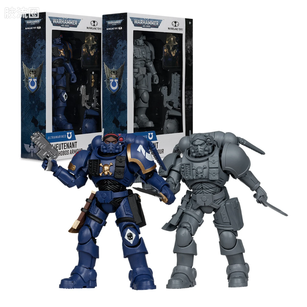 麦克法兰游戏与动画系列 游戏 战锤40K/Warhammer 40,000 潜行甲中尉：极限战士 含素模 - 图片