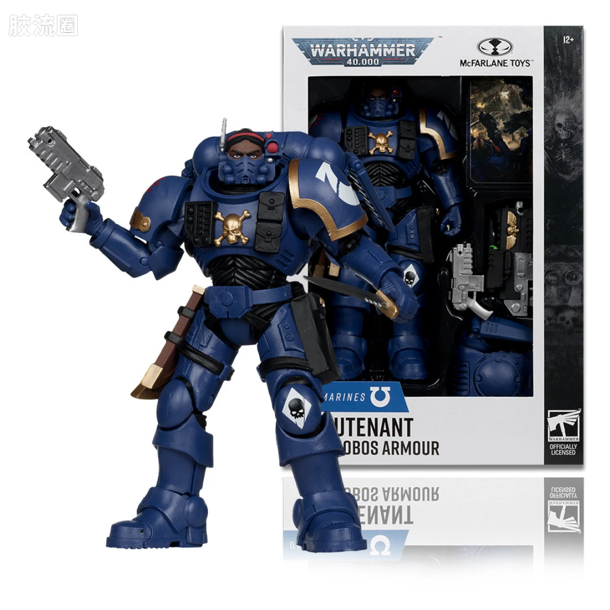 麦克法兰游戏与动画系列 游戏 战锤40K/Warhammer 40,000 潜行甲中尉：极限战士 含素模 - 图片