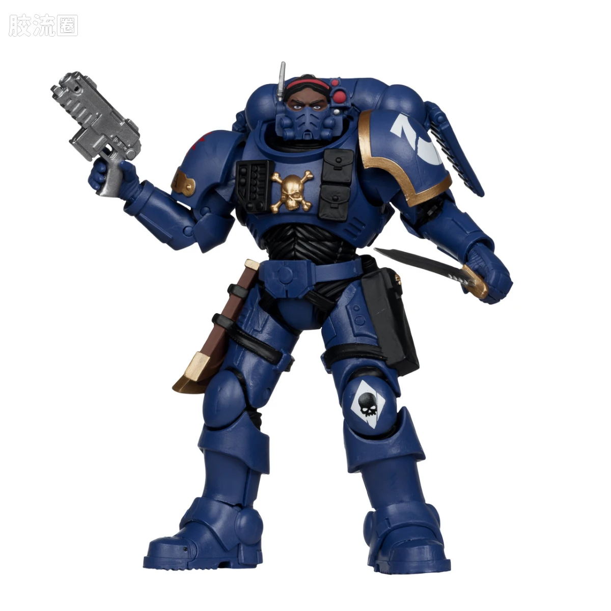 麦克法兰游戏与动画系列 游戏 战锤40K/Warhammer 40,000 潜行甲中尉：极限战士 含素模 - 图片