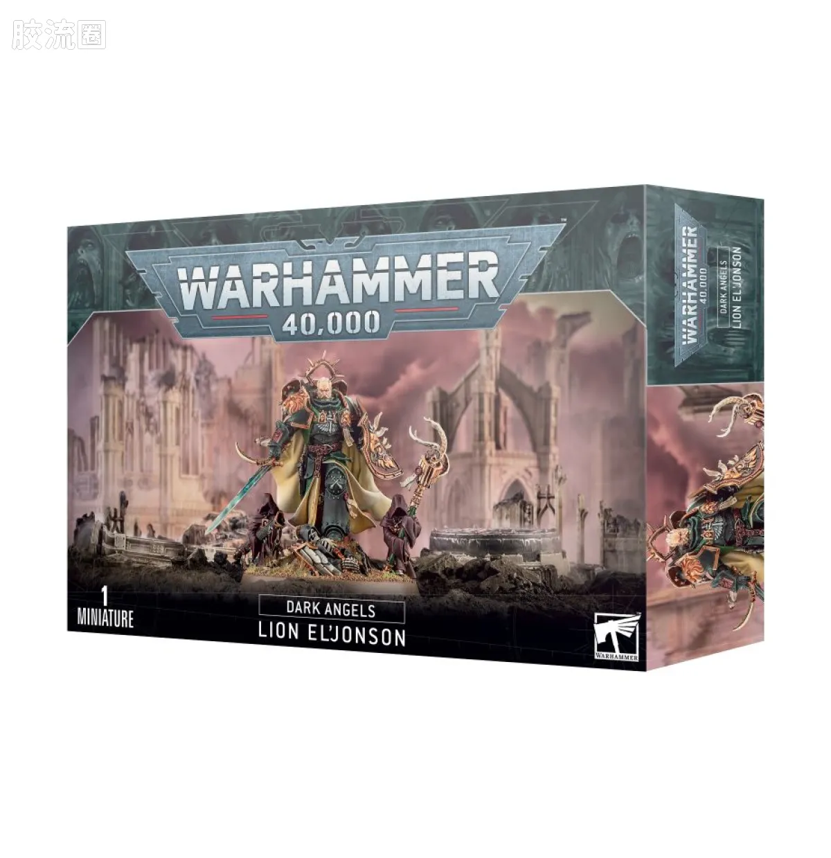 战锤40K Dark Angels 黑暗天使 9版 黑暗天使基因原体 莱昂·艾尔’庄森 - 图片