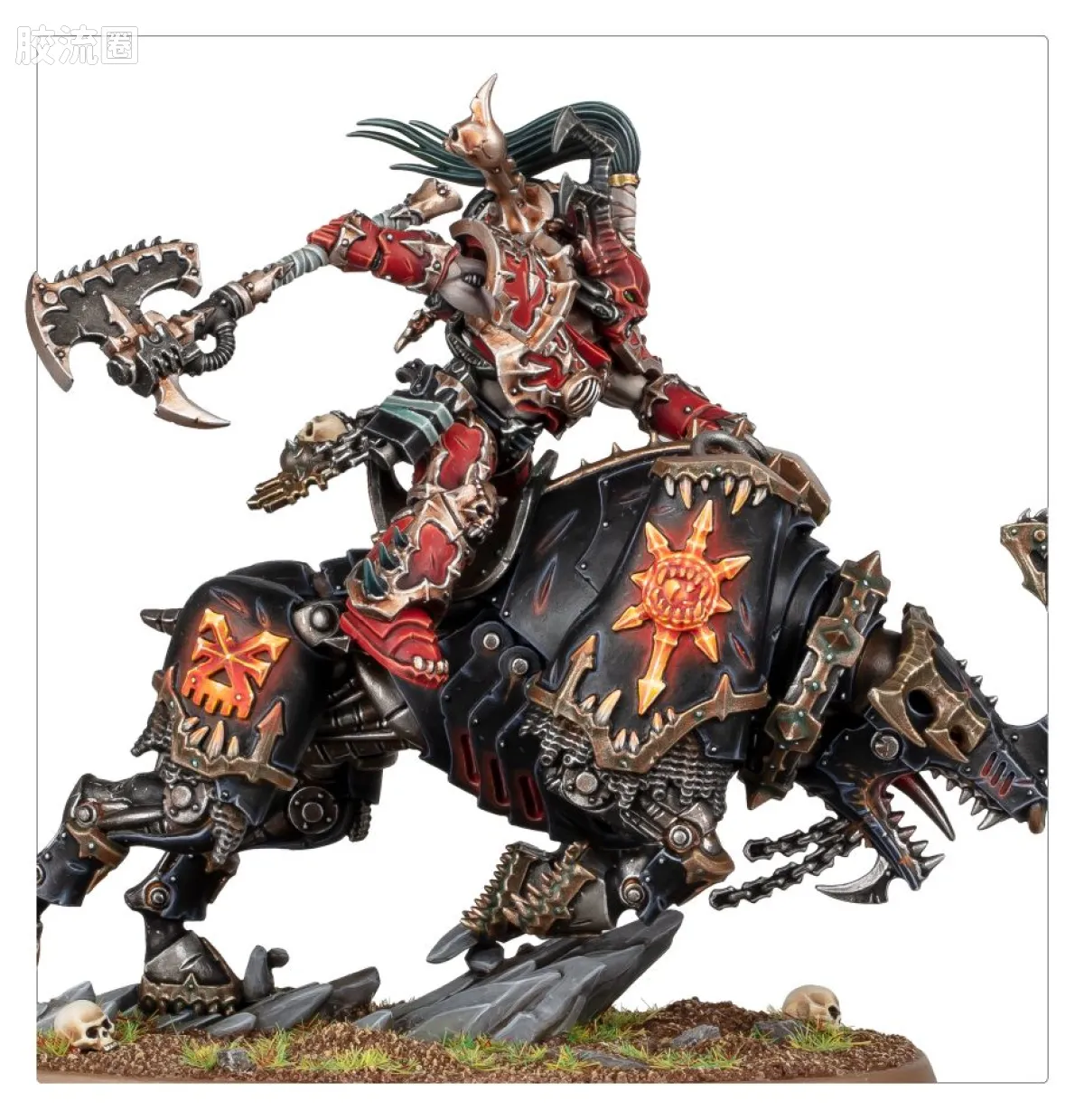 战锤40K World Eaters 吞世者 9版 因维卡图斯尊主 - 图片