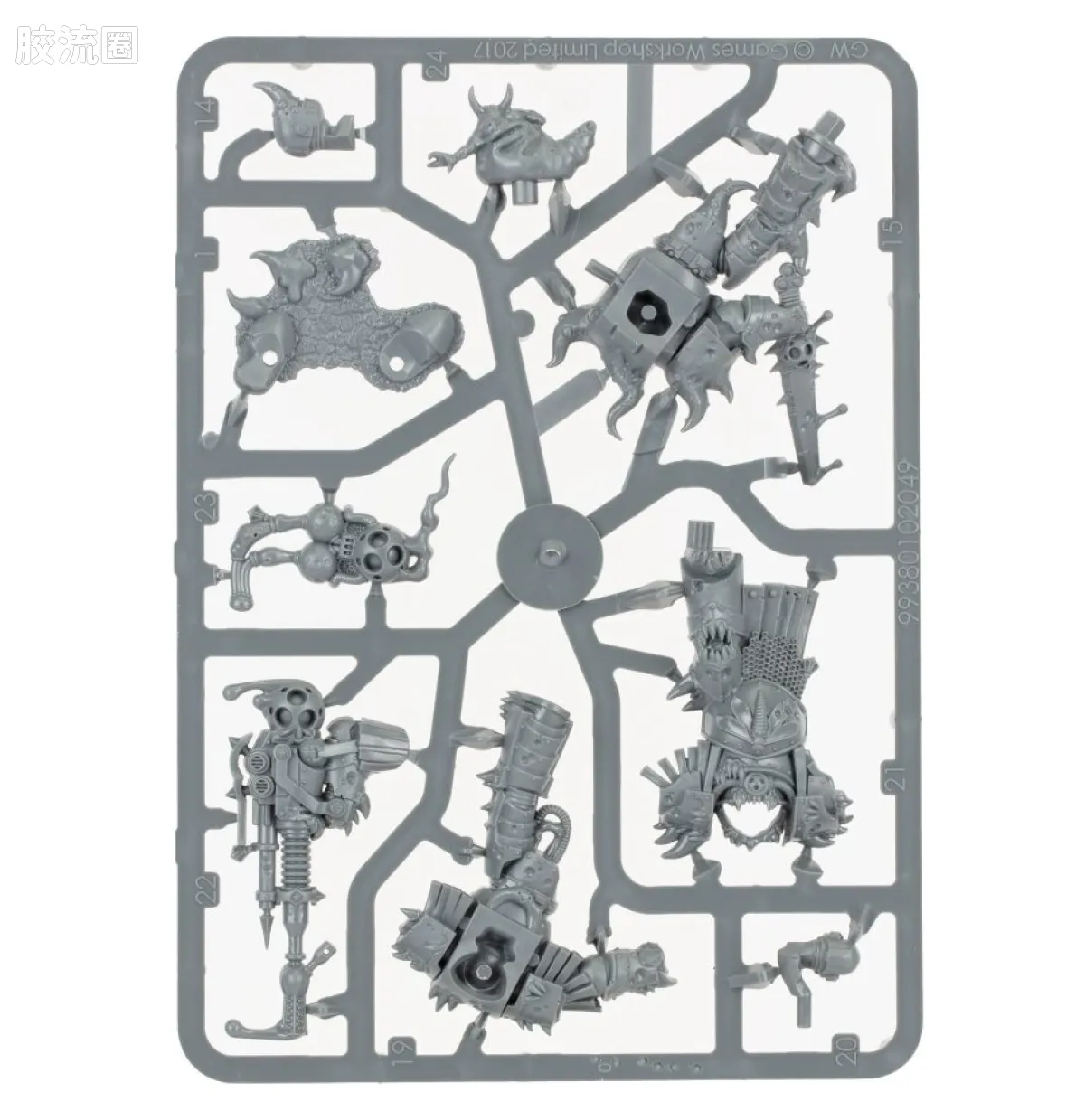 战锤40K Death Guard 死亡守卫 8版 污秽领主和腐朽中队 - 图片