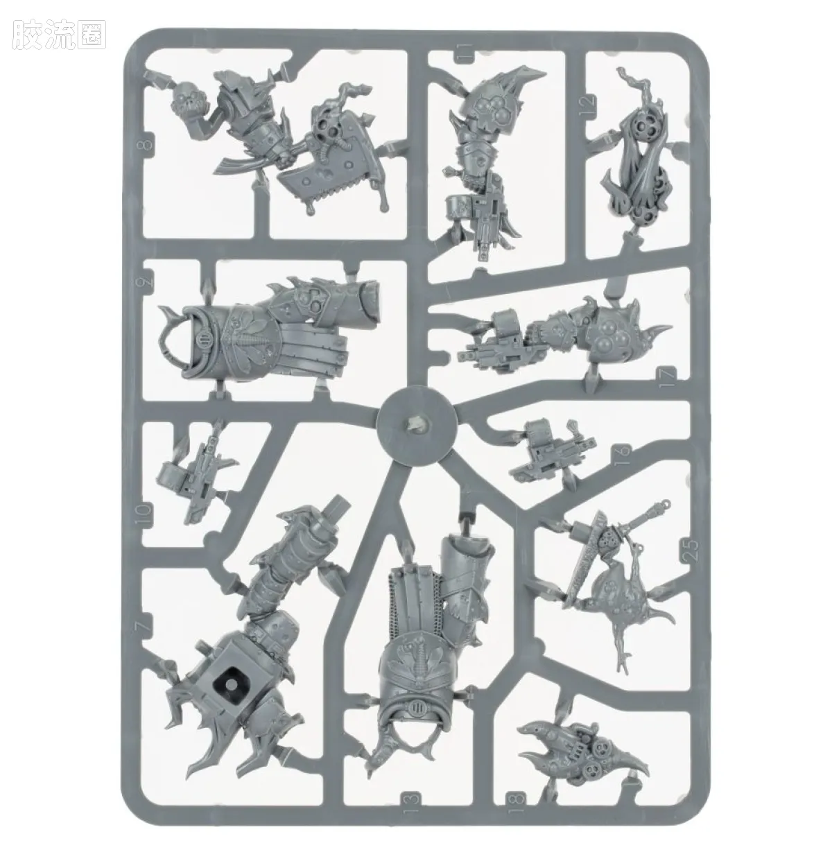 战锤40K Death Guard 死亡守卫 8版 污秽领主和腐朽中队 - 图片