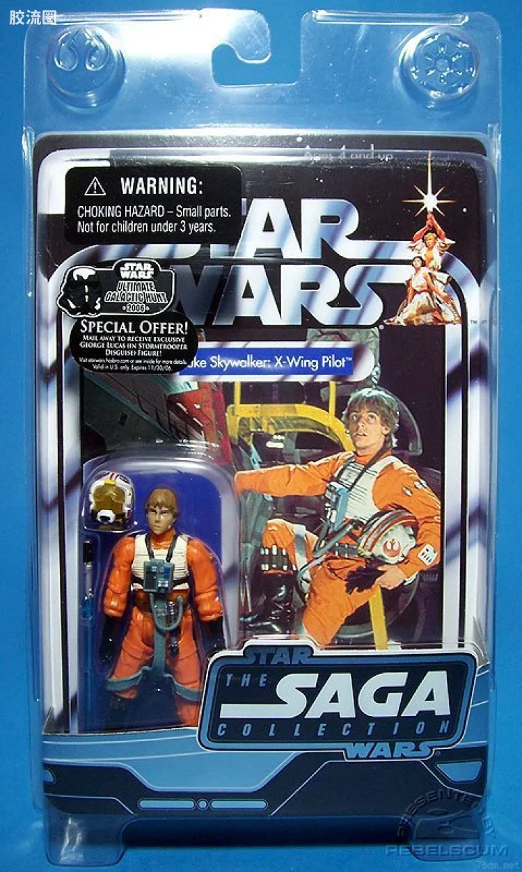 星球大战 THE SAGA COLLECTION 复古版 Luke Skywalker (X-Wing Pilot)