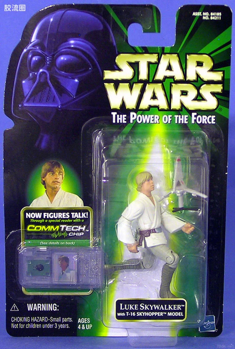 Luke Skywalker with T-16 Model