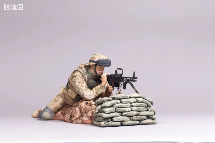 麦克法兰兵人系列 第3代 M60机枪手