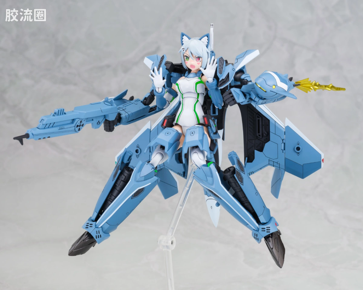 青岛社动漫题材拼装模型 ACKF V.F.G系列 VF-31A 卡伊洛斯SP - 图片