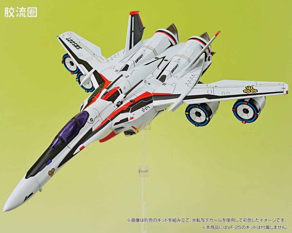 青岛社动漫题材拼装模型 ACKF V.F.G系列 VF-25 水贴套装 - 图片