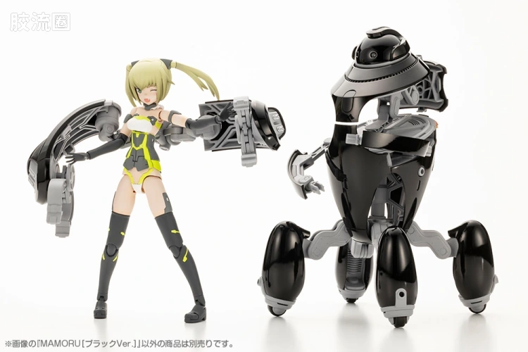寿屋综合拼装模型系列 MARUTTOYS MAMORU[黑色Ver.] - 图片