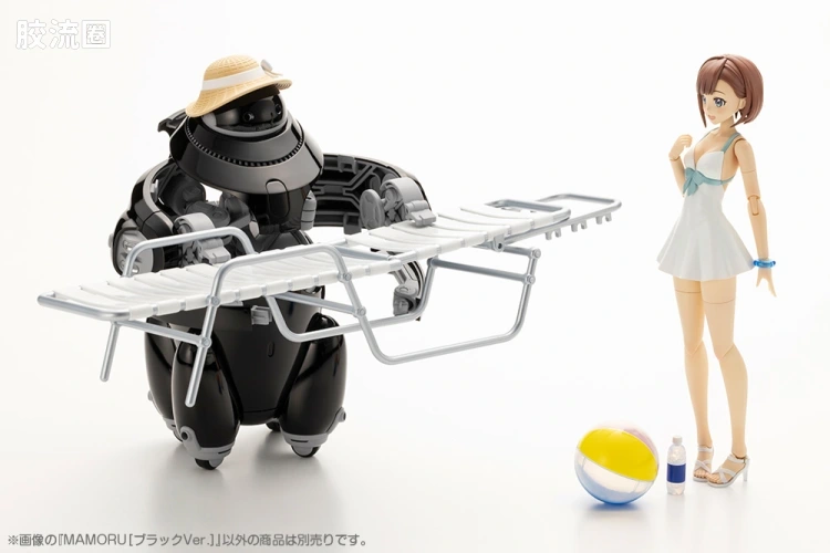 寿屋综合拼装模型系列 MARUTTOYS MAMORU[黑色Ver.] - 图片
