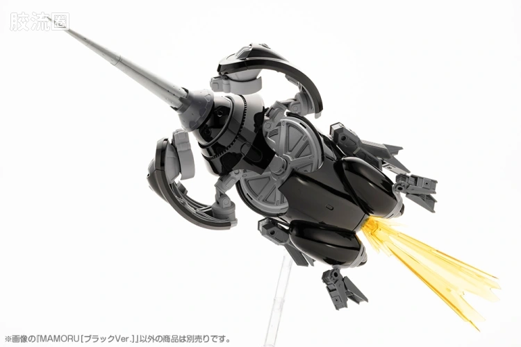 寿屋综合拼装模型系列 MARUTTOYS MAMORU[黑色Ver.] - 图片
