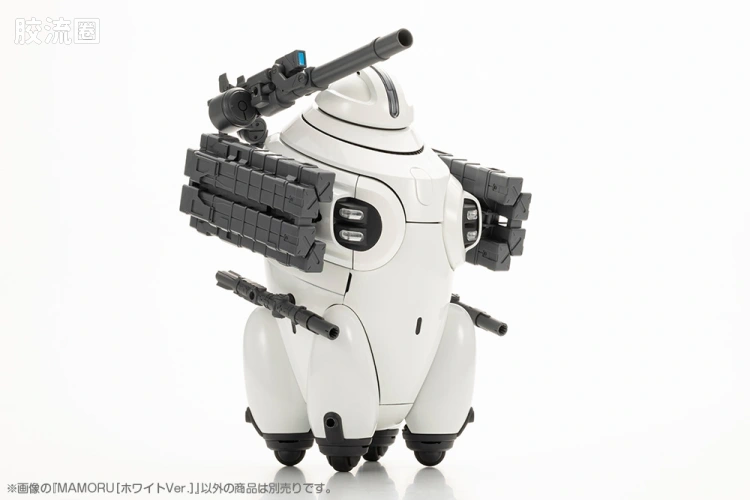 寿屋综合拼装模型系列 MARUTTOYS MAMORU[白色Ver.] - 图片