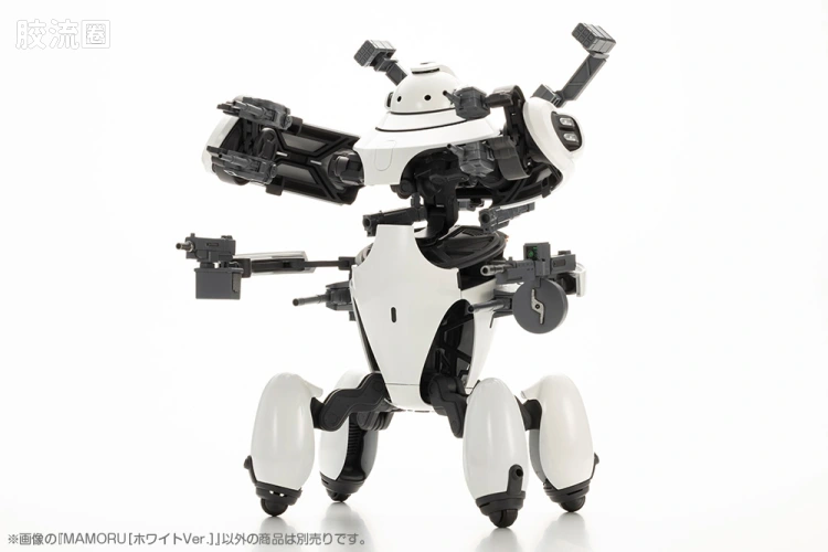 寿屋综合拼装模型系列 MARUTTOYS MAMORU[白色Ver.] - 图片