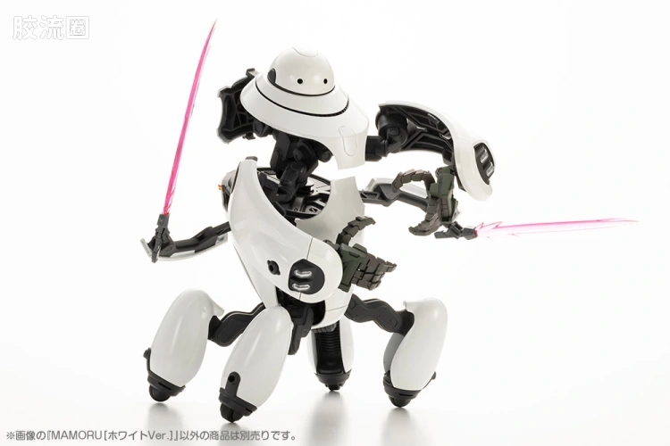 寿屋综合拼装模型系列 MARUTTOYS MAMORU[白色Ver.] - 图片