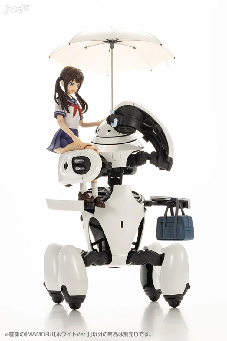寿屋综合拼装模型系列 MARUTTOYS MAMORU[白色Ver.] - 图片