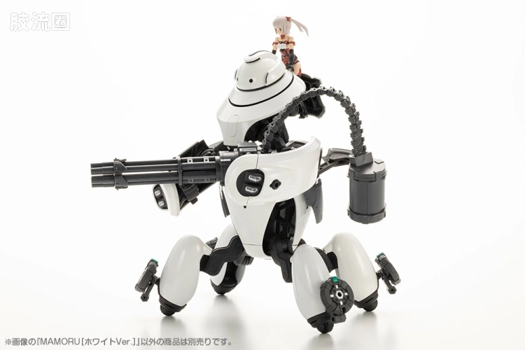寿屋综合拼装模型系列 MARUTTOYS MAMORU[白色Ver.] - 图片