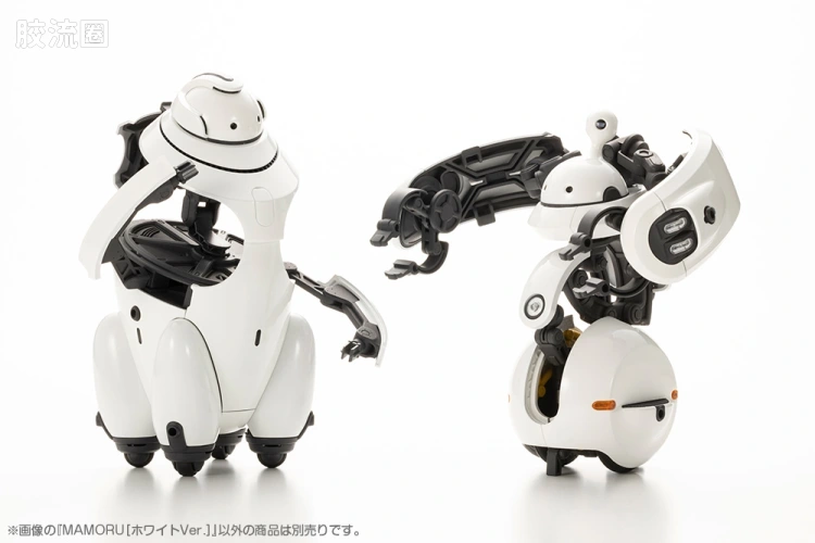 寿屋综合拼装模型系列 MARUTTOYS MAMORU[白色Ver.] - 图片