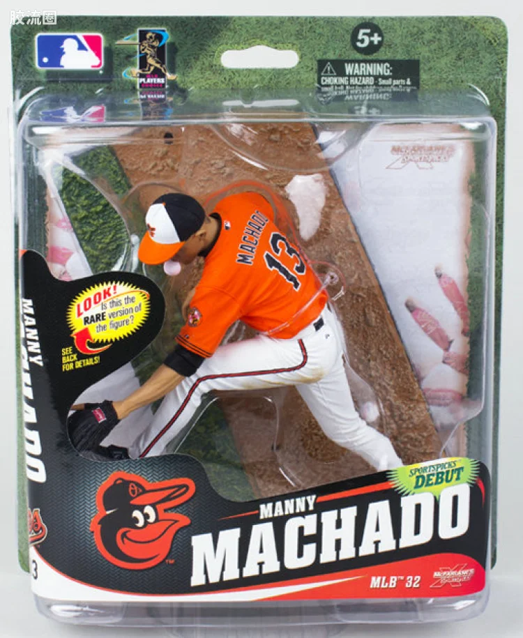 麦克法兰MLB棒球系列玩具 第32代 MANNY MACHADO