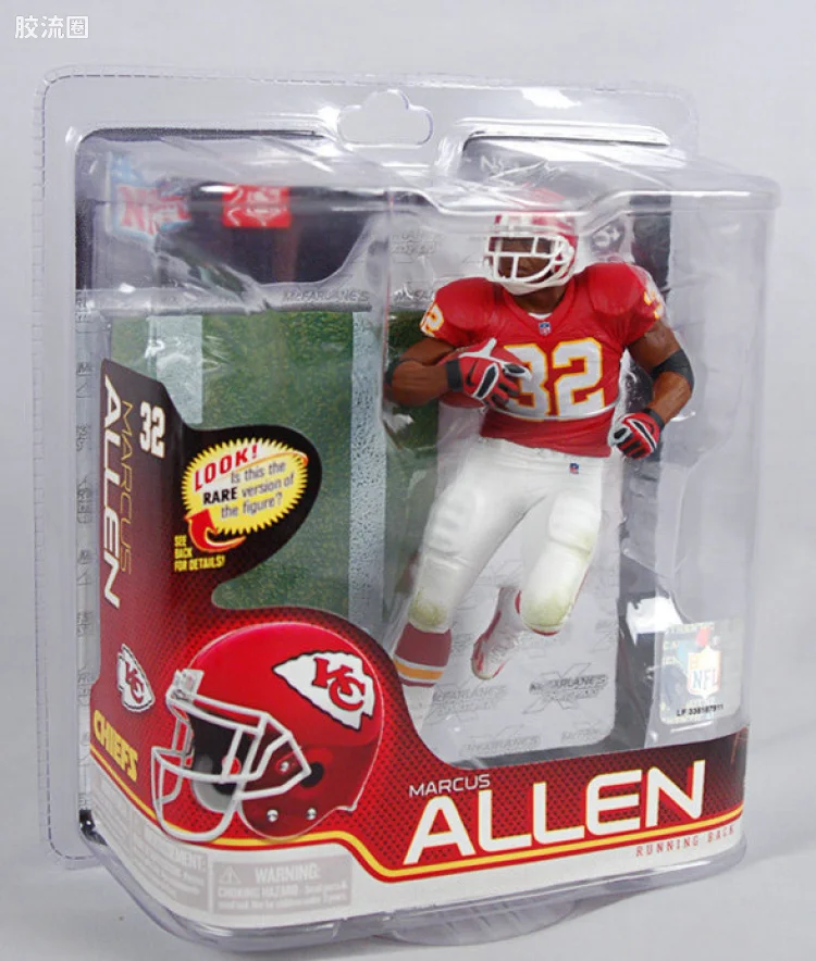 麦克法兰NFL美式足球系列玩具 第27代 MARCUS ALLEN
