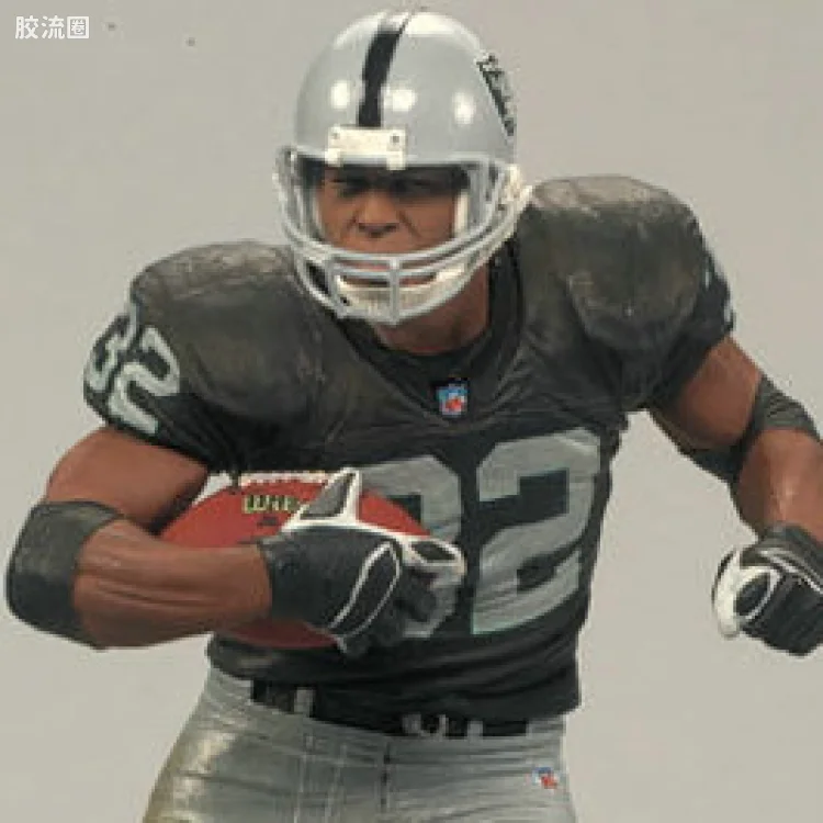 麦克法兰NFL美式足球系列玩具 传奇第6代 MARCUS ALLEN