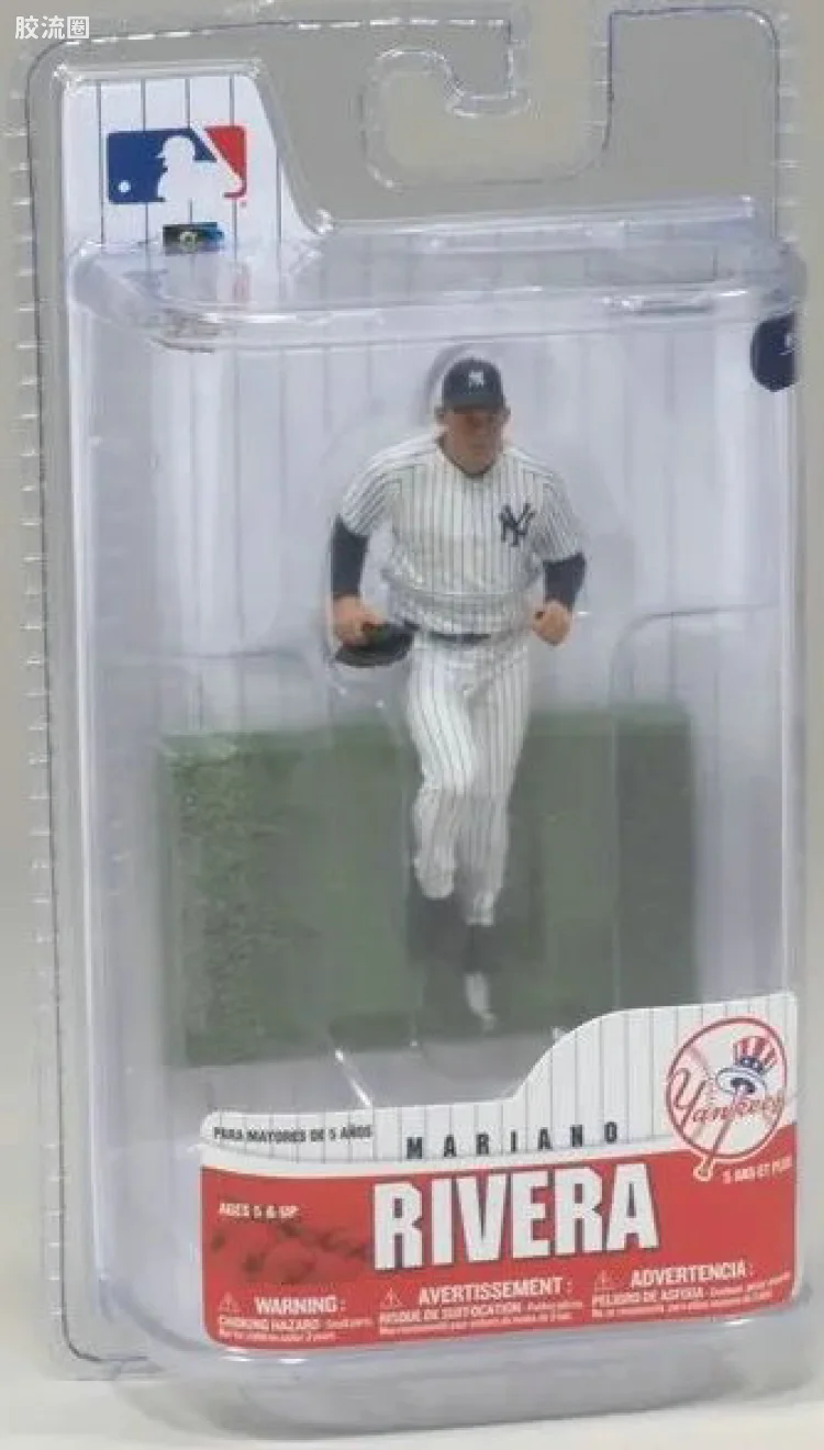 麦克法兰MLB棒球系列玩具 3寸系列第6代 MARIANO RIVERA 2