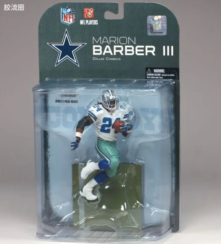 麦克法兰NFL美式足球系列玩具 第19代 MARION BARBER III