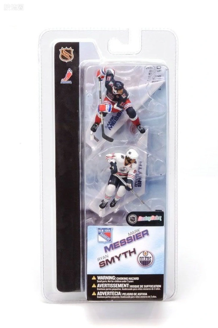 麦克法兰NHL冰球系列玩具 3寸系列第2代 MARK MESSIER/RYAN SMYTH