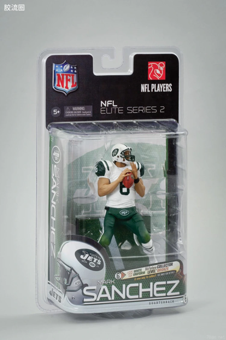 麦克法兰NFL美式足球系列玩具 ELITE第2代 MARK SANCHEZ