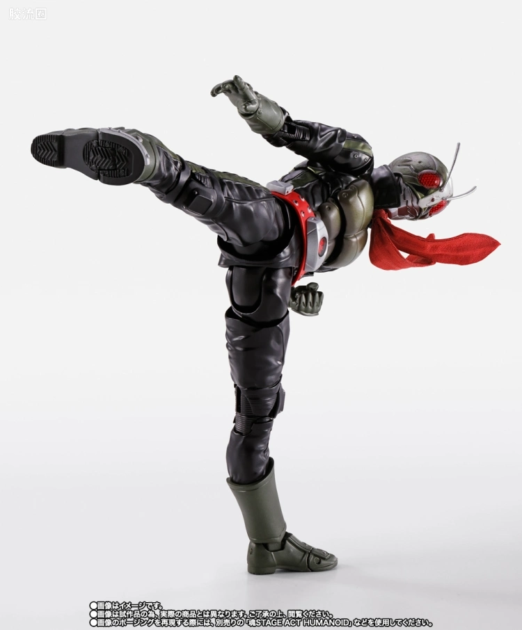 SHF 真骨雕假面骑士系列 假面骑士2号/一文字隼人 (假面骑士THE NEXT) - 图片