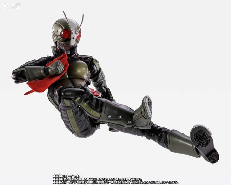 SHF 真骨雕假面骑士系列 假面骑士2号/一文字隼人 (假面骑士THE NEXT) - 图片